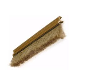 Barra de pelúcia com suporte para aro de portas de correr