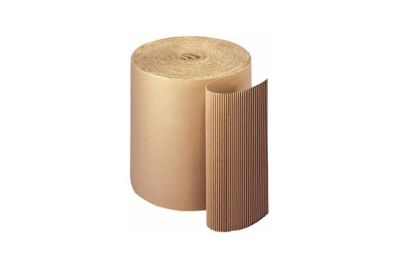 Cartão canelado em bobine