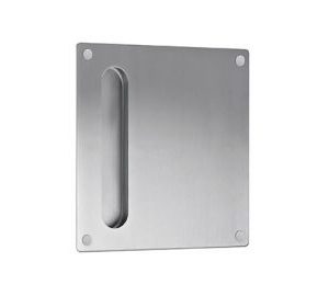 Concha de embutir placa quadrada