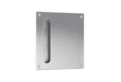 Concha de embutir placa quadrada