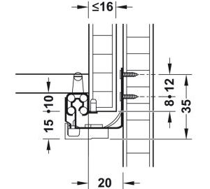 Corredica-oculta-com-amortecedor-extraccao-parcial-25kg-Matrix-Runner-esquema.jpg