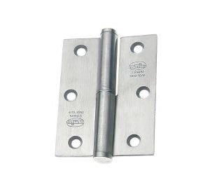 Dobradiça inox topos quadrados inox 18/8