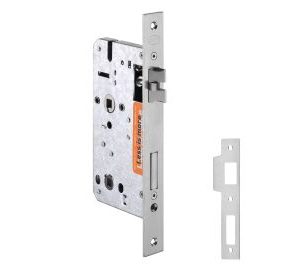 Fechadura JNF 896 WC Reversível, uso elevado, para cilindro trinco silencioso