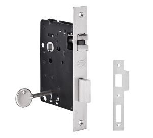 Fechadura JNF 916 trinco silencioso topos quadrados