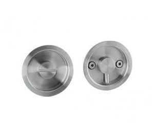 Fecho livre-ocupado de embutir inox mod.241