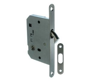 Kit fechadura porta de correr mod.KC003 ECO redonda