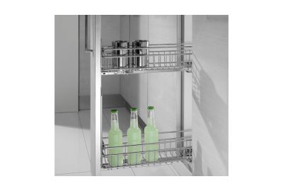 Porta Garrafas Série Quadro Extração Parcial INOXA