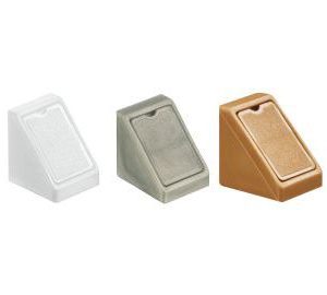 Suporte de prateleira plástico com tampa