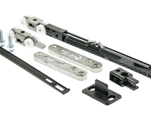 Sistema oculto portas interiores de correr 0450/60 com amortecedor 60kg